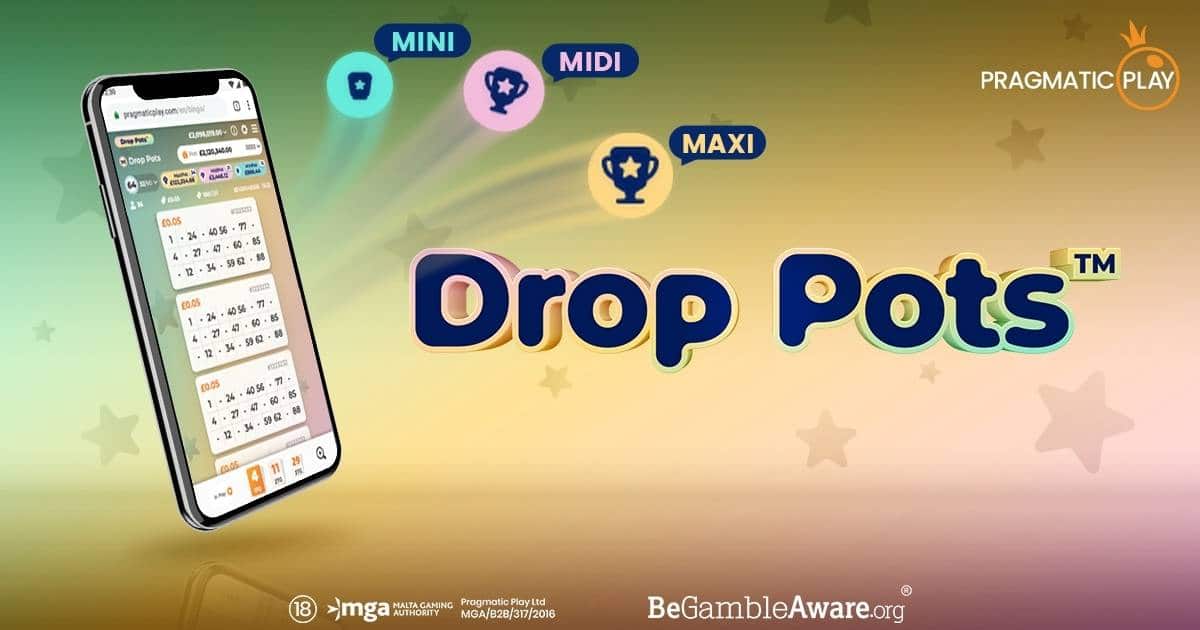 Pragmatic Play Launches Drop Pots Progressive Jackpots
