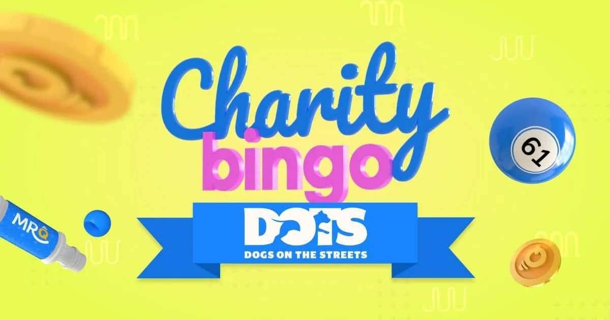 MrQ Charity Bingo Poster